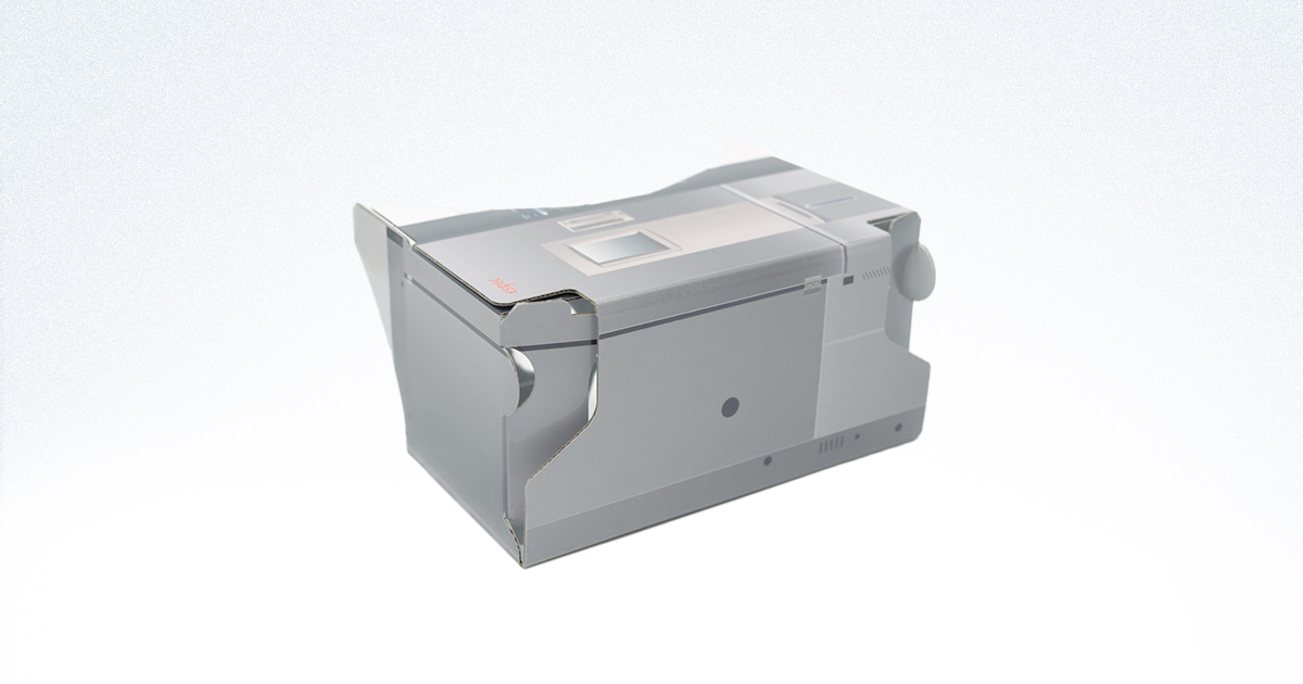 ノベルティ用二眼VRゴーグル制作