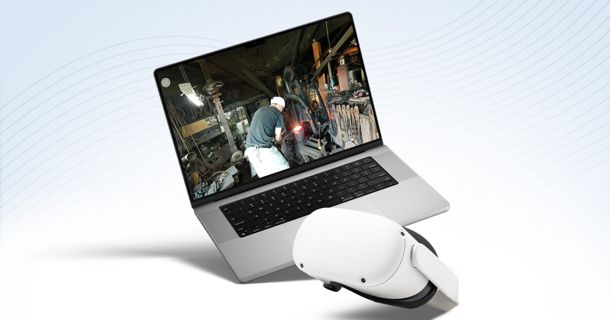 越後与板打刃物 技術習得XRコンテンツ