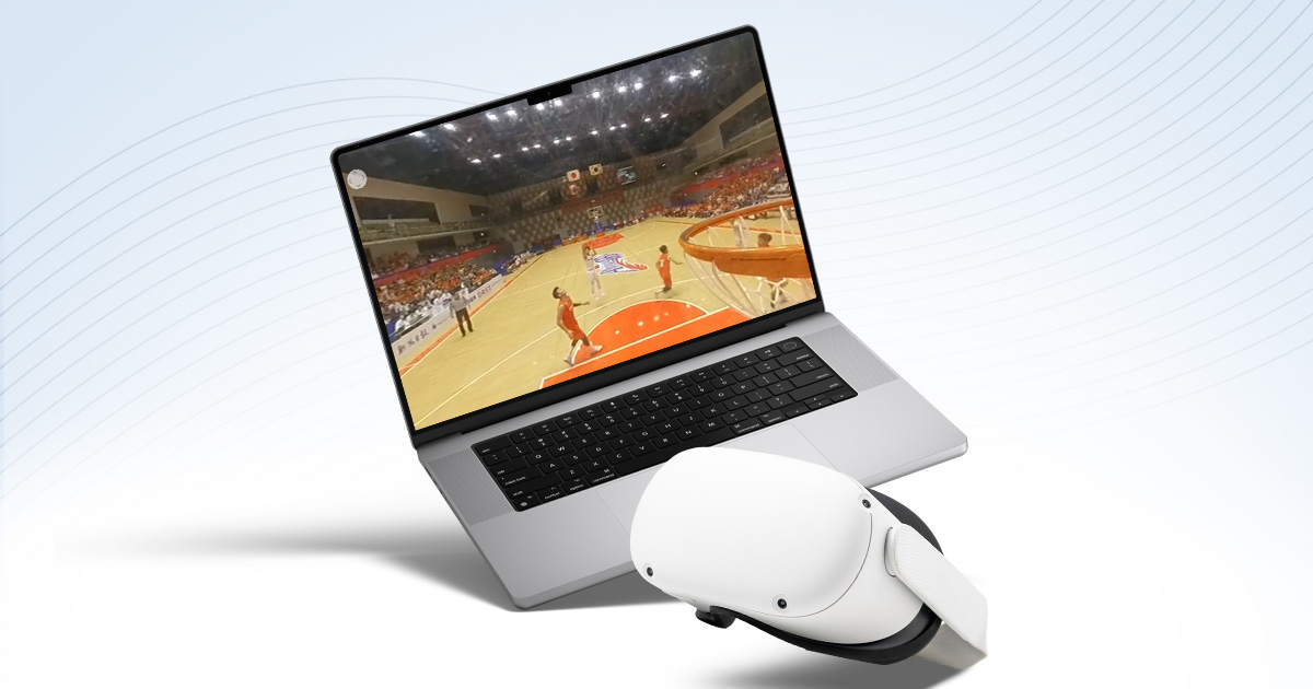 プロバスケットボールVR・360°動画