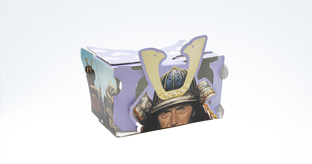 キャラクター型二眼VRゴーグル