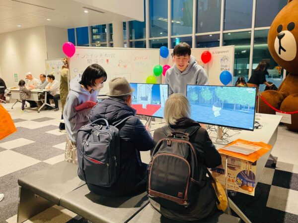 2/6（木）「もっち〜フェス」にて「日本子ども未来展inメタバース」体験ブースを出展いたしました